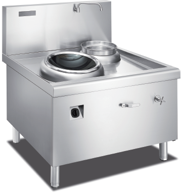 單頭單尾電磁炒爐